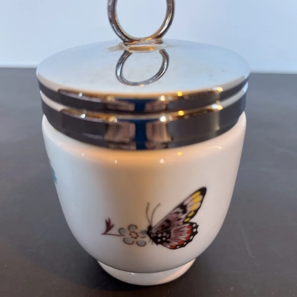 Royal Worcester Porcelain Egg Coddler Large Size